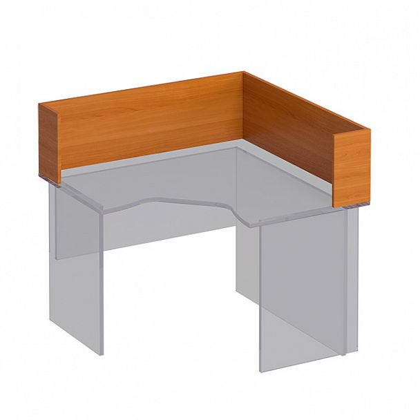 Настольная перегородка-угол "Формула" ФР 422 ольха европейская - Вид 1