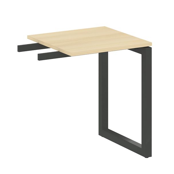 Metal System Quattro Приставной элемент на О-образном м/к 50БО.ПР-1 Акация/Антрацит металл 600*600*750 - Вид 1