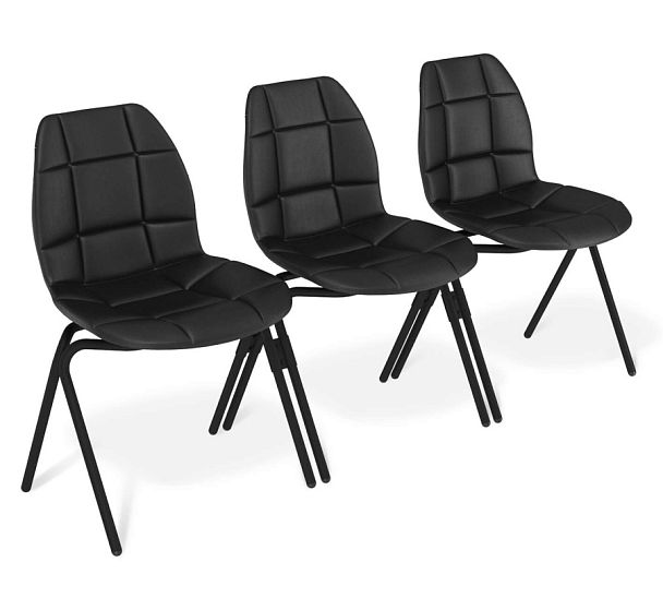 Скамья Sheffilton SHT-ST29-C/S186 черный/черный муар - Вид 1