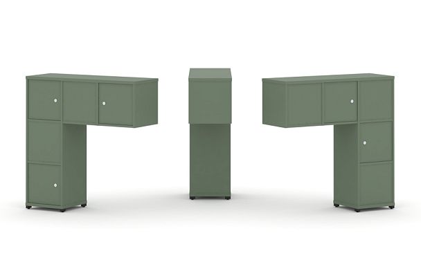 Concept Надставка низкая CN.DNN-007 Кобо/Металл Черный 1099*365*1130 - Вид 1