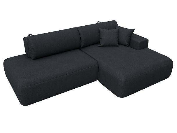 Диван угловой Лига-036 НПБ Модерн правый угол Искусственная замша серый - Вид 5