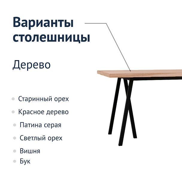 Стол Лофт Нево, ЛДСП - Вид 4