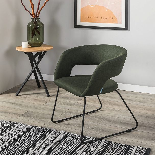 Кресло Hugs тёмно-зеленый/Линк - Вид 8