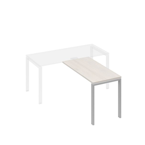 Брифинг-приставка каркас UNO A4 А4 Б1 072 БП дуб / металлокаркас серый - Вид 1