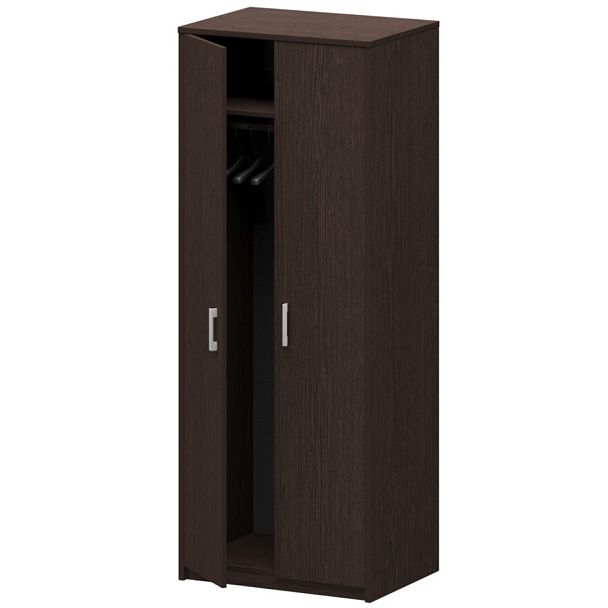 Шкаф для одежды А-307 Дуб венге 770x580x2000 Арго - Вид 1