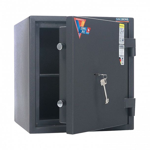 Сейф взломостойкий 1 класс VALBERG "Кварцит-46", 460х440х430 мм, 113 кг, ключевой замок - Вид 2