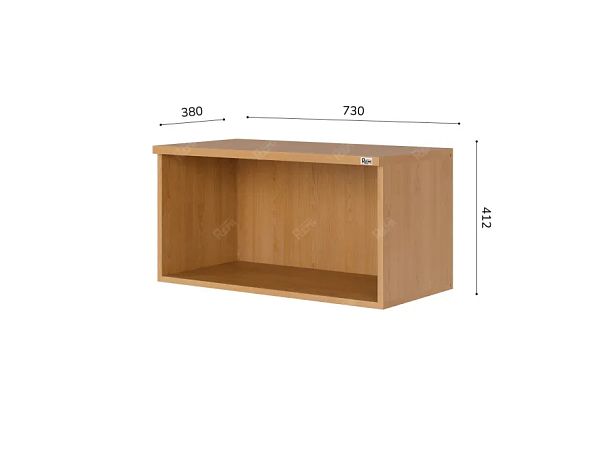 UNITY РА-02 БУК Антресоль открытая Прямой 730x380x412 - Вид 4