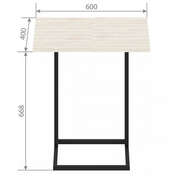 Стол для ноутбука "Comp" CD 4030 Сосна Эдмонт - Вид 9