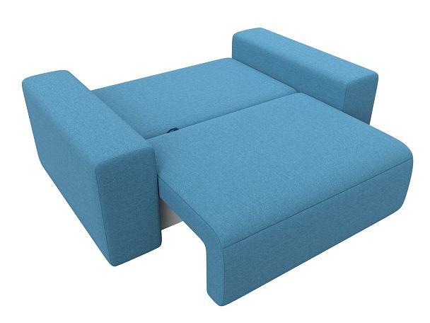 Кресло Лига-036 НПБ Рогожка голубой - Вид 8