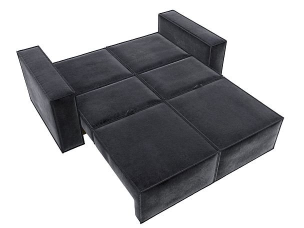 Диван прямой Куба мини Велюр серый - Вид 10