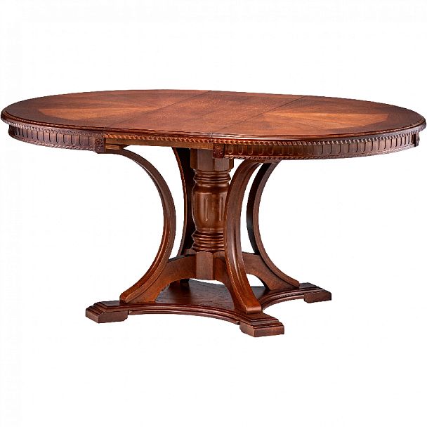 Стол деревянный раскладной Лорден D120 Миланский орех - Вид 8