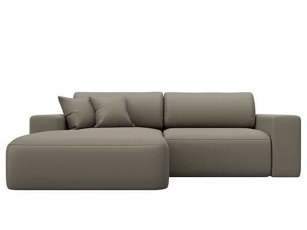 Диван угловой Лига-036 НПБ Классик левый угол Экокожа бежевый - Вид 2