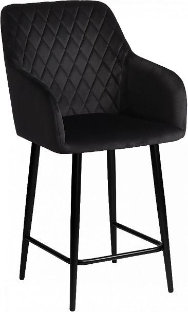 Комплект полубарных поворотных кресел Барли К, черный H75/черный, 3 шт. - Вид 4