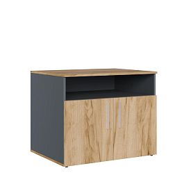 Тумба под оргтехнику Zion Light 80x60x65 дуб крафт золотой - Фото предпросмотра