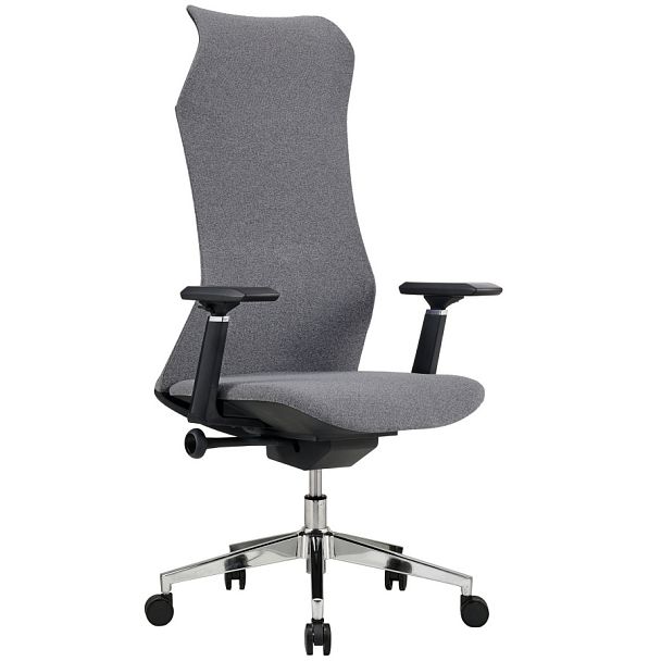 Кресло CHAIRMAN CH583, ткань, серый - Вид 1