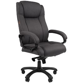 Кресло CHAIRMAN 410, ткань, серый - Фото предпросмотра