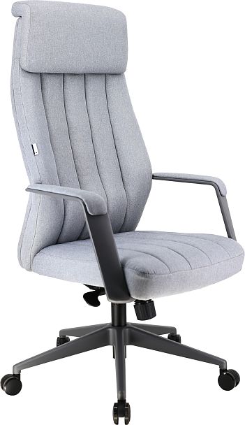 Премиум кресло Everprof Shanghai (Шанхай) Ткань Серый - Вид 1