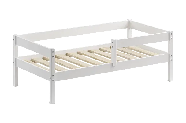 Кровать Пони 800х1600, сосна, цвет белый, без ящиков - Вид 3