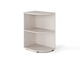 ЛАЙТ / LIGHT RLG028-35x55 Угловой стеллаж 35x55x77 Дуб Молочный - Фото предпросмотра