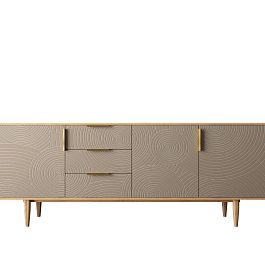 Комод Line удлиненный R25/beige - Фото предпросмотра