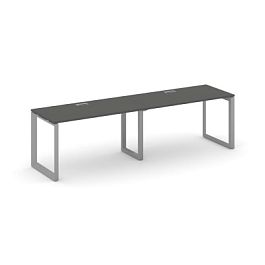 Style Project Next Рабочая станция односторонняя SN-59O.ORS-001 Антрацит/Металл Серый/Серебро Заглушка 1960*600*750 - Фото предпросмотра