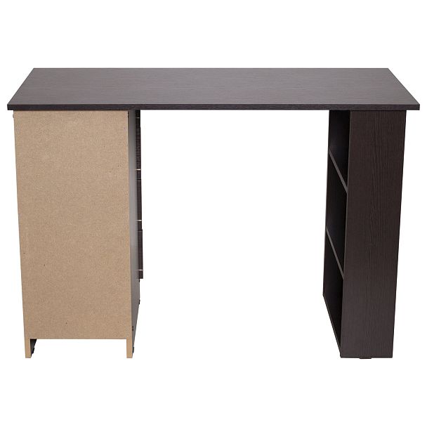 Стол письменный/компьютерный BRABIX "Scandi CD-016", 1100х500х750мм, 4 ящика, венге, 641893, ЦБ013707-3 - Вид 25