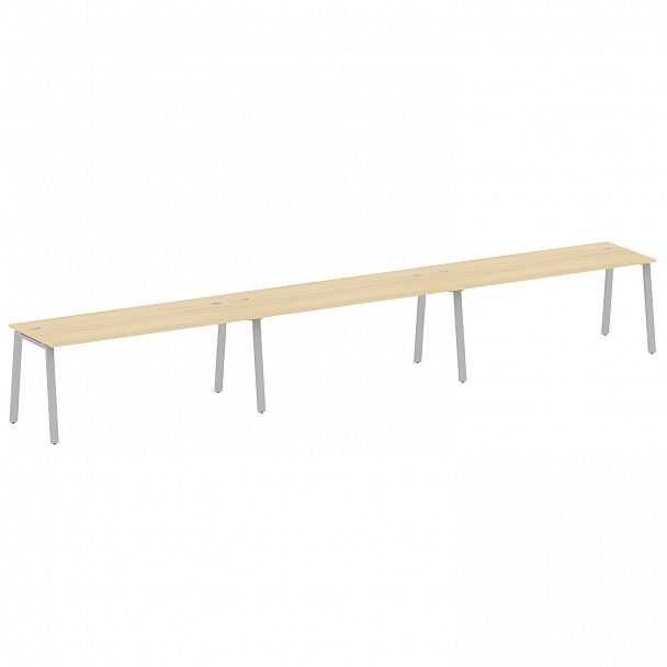 Рабочая станция "Metal System" БА.СМ-3.5 акация/серый - Вид 1