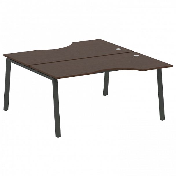 Рабочая станция "Metal System" БА.РАС-СА-2.1 венге/антрацит - Вид 1