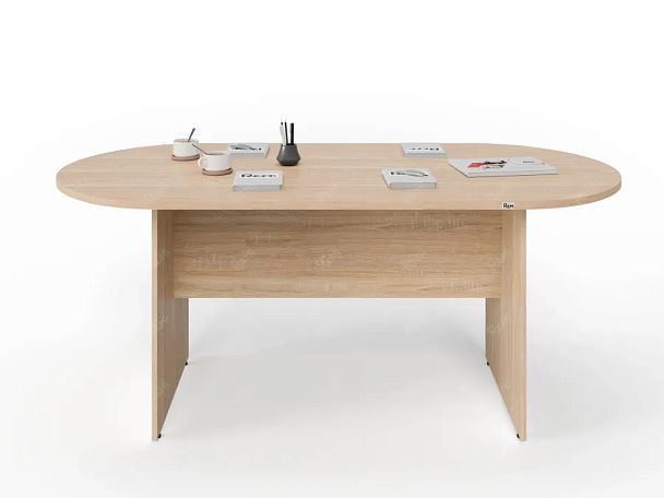 ЛАЙТ / LIGHT RLG010-18x9 Конференц-стол 180x90x75 Дуб Сонома - Вид 2