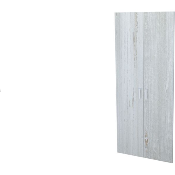 Двери из ЛДСП к широким стеллажам НТ-602.2.Ф Сосна винтер 780x16x1948 Аргентум - Вид 1