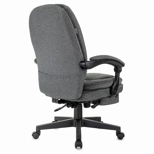 Кресло офисное CH-868MSG-F, синхромеханизм, подставка для ног, ткань, серое, 1998751 - Вид 7