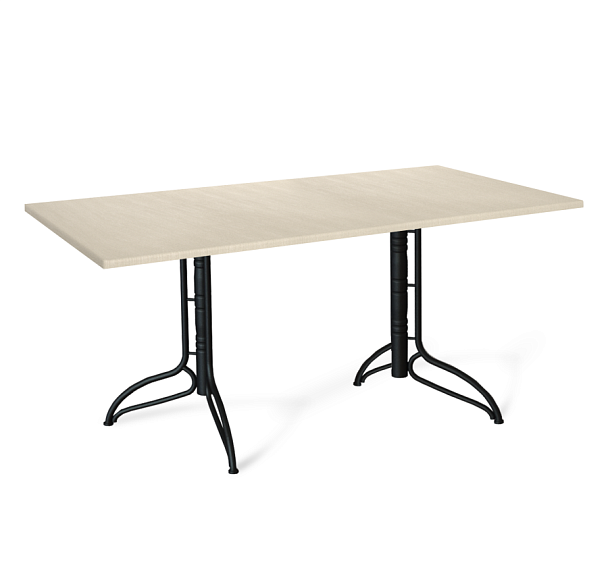 Стол Sheffilton SHT-TU20/TT 120/80 МДФ черный муар/ассаль - Вид 1