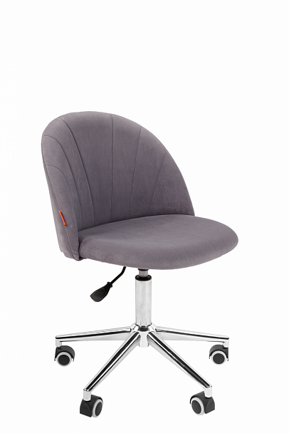 Кресло CHAIRMAN HOME 117, ткань велюр, серый - Вид 1