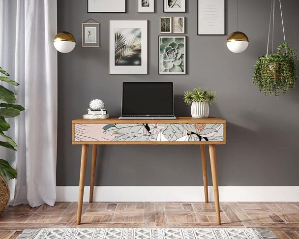 Стол рабочий Berber малый принт 50 арт BB32/Print_50 - Вид 4