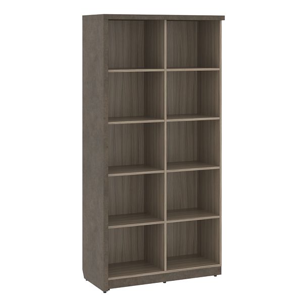 Стеллаж СФ-534803 Бетон чикаго тем/Дрифтвуд/Дрифтвуд 1035х454,5х2083 WOOD&STONE - Вид 1