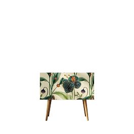 Комод на высоких ножках Berber малый арт BB13/Print_55 - Фото предпросмотра