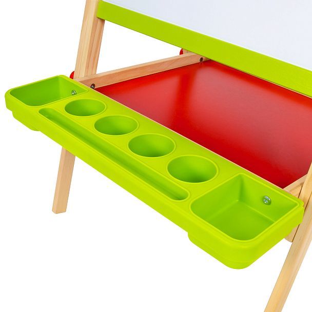 Мольберт растущий 3 в 1 для мела/магнитно-маркерный 48х43 см, BRAUBERG KIDS, 238151 - Вид 9