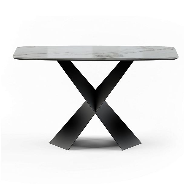 Консоль Tyler 130 керамика глянцевая, белая - Вид 3