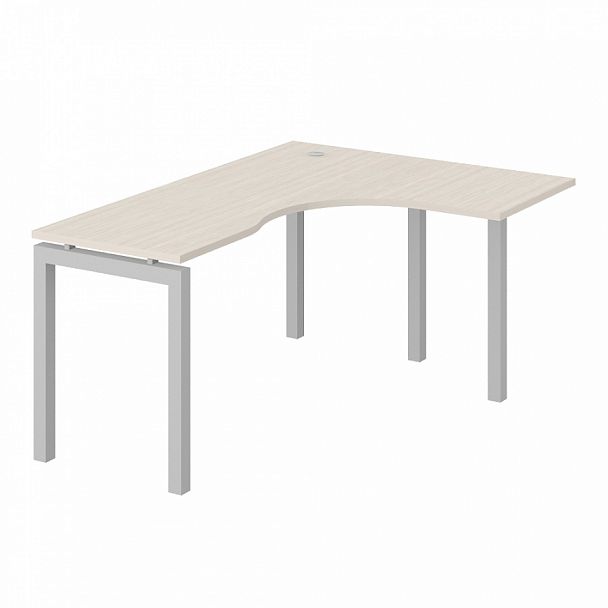 Стол эргономичный "Тандем-А" ПК-ТНА-СТЭ160Х120П/АЖ-В2-30 дуб альпийский - Вид 1