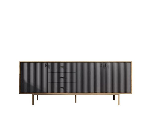 Комод с тремя дверками и тремя ящиками Emerson арт EM07/7024/L - Вид 1