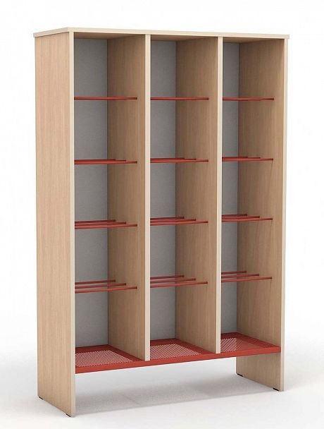 Шкаф для обуви без дверей на 15 мест - Вид 3