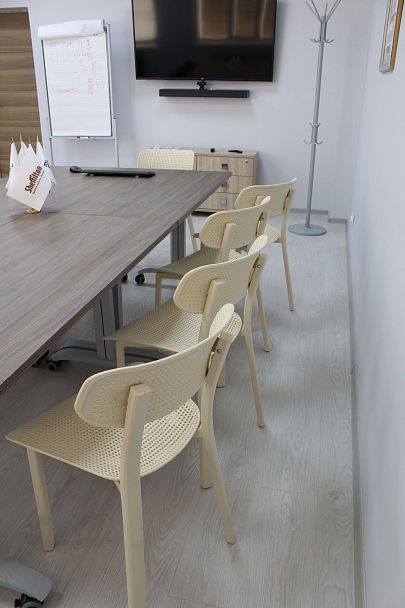 Стул Sheffilton SHT-S85 черно-желтый черный/желтый/бежевый - Вид 10