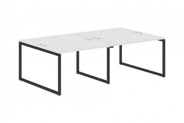 Стол "XTen-Q" XQWST 2414 белый/антрацит - Вид 1