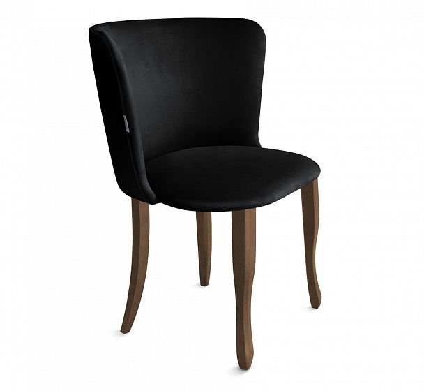 Стул Sheffilton SHT-ST36/S122 ночное затмение/темный орех/черный муар - Вид 1