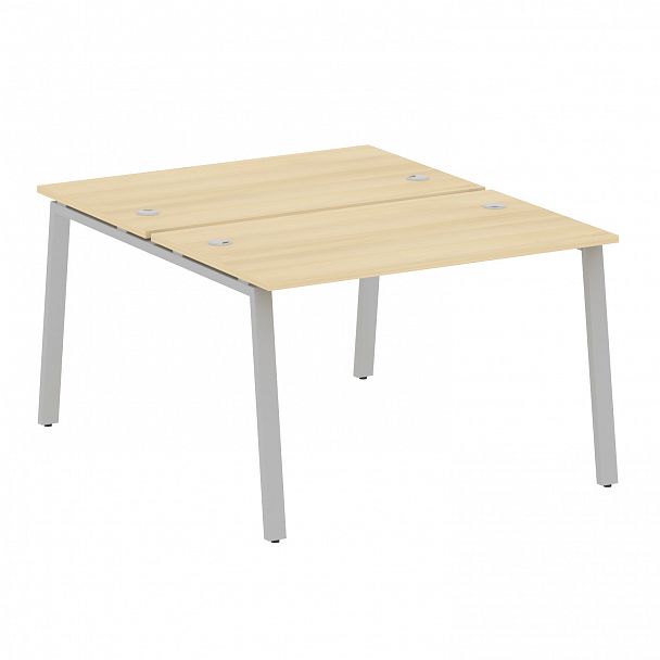 Рабочая станция "Metal System" БА.РАС-СП-2.2 акация/серый - Вид 1