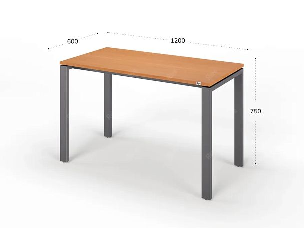 ЛАЙТ / LIGHT RLG015-12x6 Прямоугольный стол 120x60x75 Вишня - Вид 2