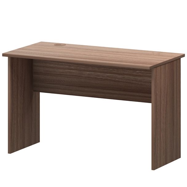 Стол с кабель каналом слева А-002.60.К.ЛВ Темный шимо 1200x600x760 Арго - Вид 1