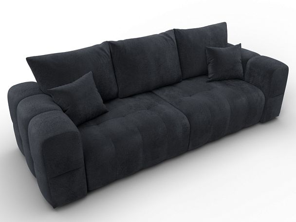 Диван прямой Лига-110 НПБ Велюр серый - Вид 6