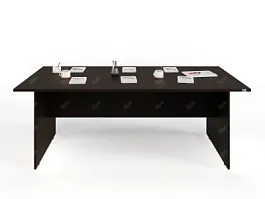 UNITY PОКС-10/20 ВЕНГЕ Конференц стол прямоугольный Универсальный 2000х1000х750 - Фото предпросмотра