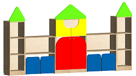 Стенка Крепость МСН-016 - Фото предпросмотра